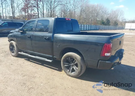 2018 Ram 1500 Sport 4X4 5'7 Box z USA, uszkodzony, nr VIN 1C6RR7MT6JS251466